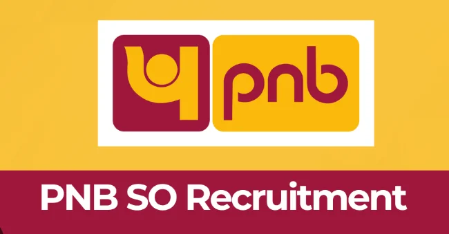 Punjab National Bank PNB Specialist Officer SO Recruitment 2025
